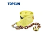 Correas de trinquete KingRoy de 4 pulgadas, tensor de carga de amarre de 100 mm con cadena de 3/8 de pulgada y correas logísticas de gancho